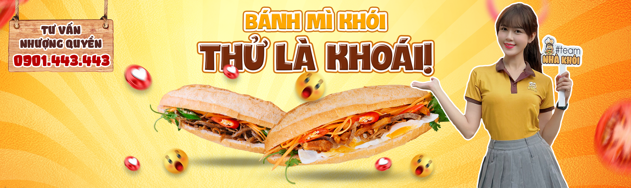 Bánh Mì Khói - Chuỗi nhượng quyền Bánh Mì tại Việt Nam